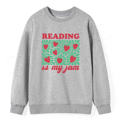 Pagewings Reading Is My Jam Unisex Classic Sweatshirt