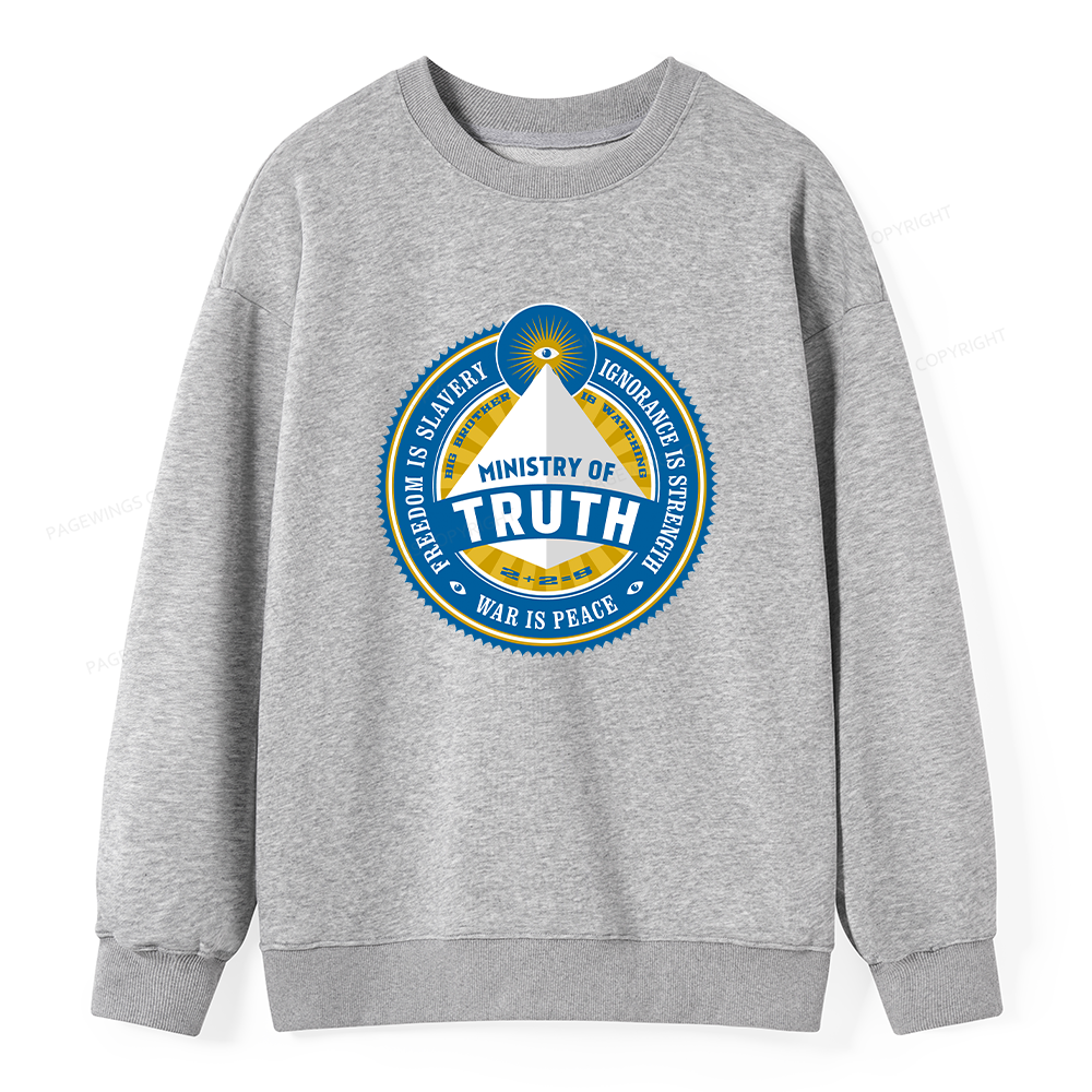 Pagewings Ministry of Truth Unisex Classic Sweatshirt
