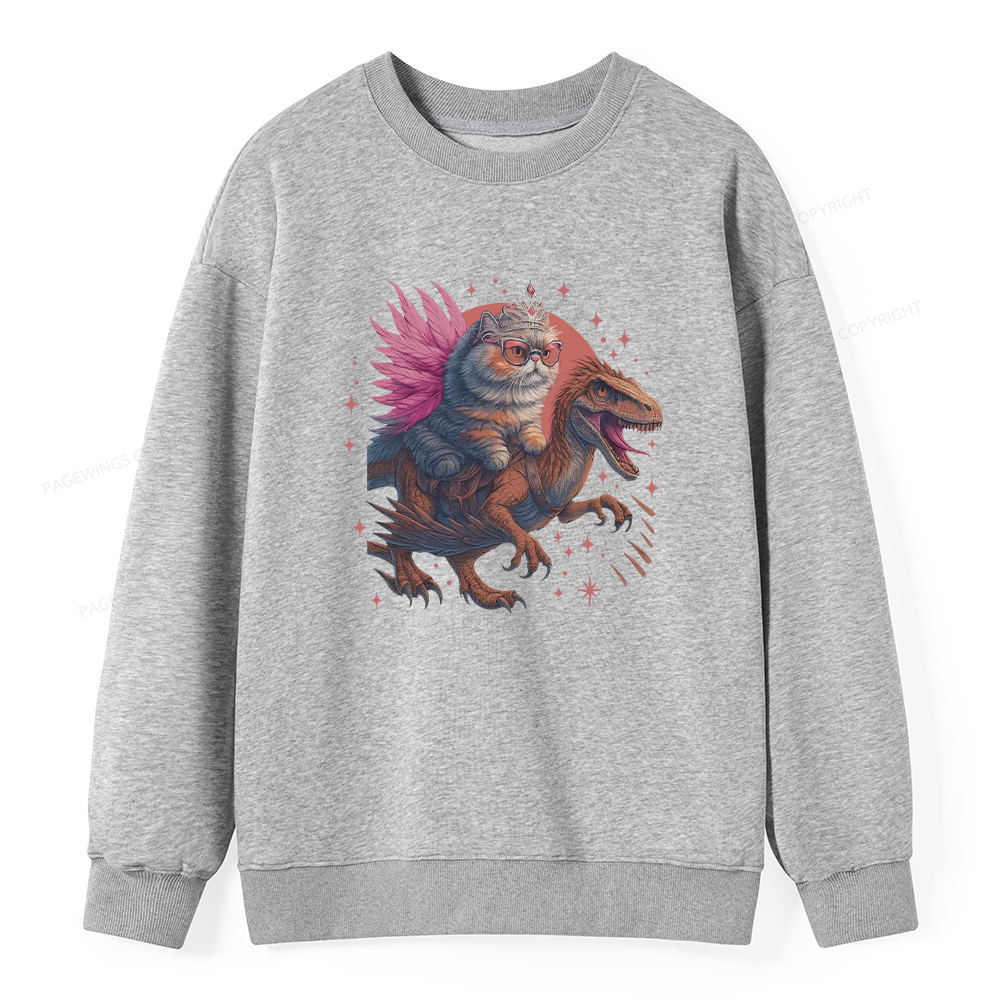 Pagewings Vintage Book Lover Princess Unisex Classic Sweatshirt