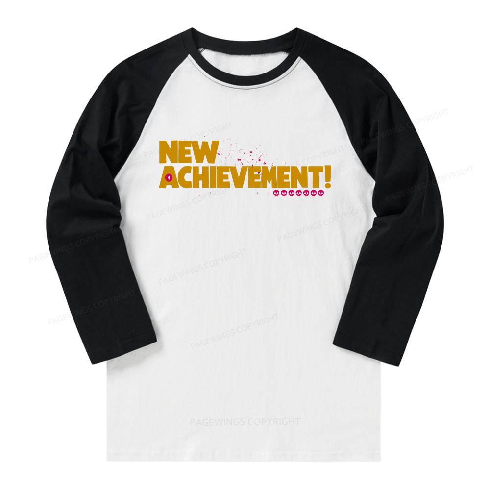 Pagewings New Achievement  Long Sleeve Raglan T-shirt