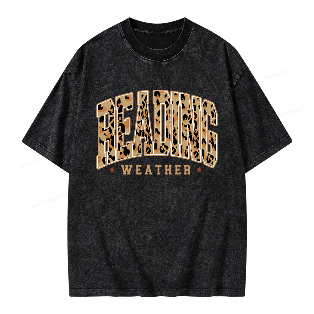 Pagewings Reading Unisex Washed T-shirt