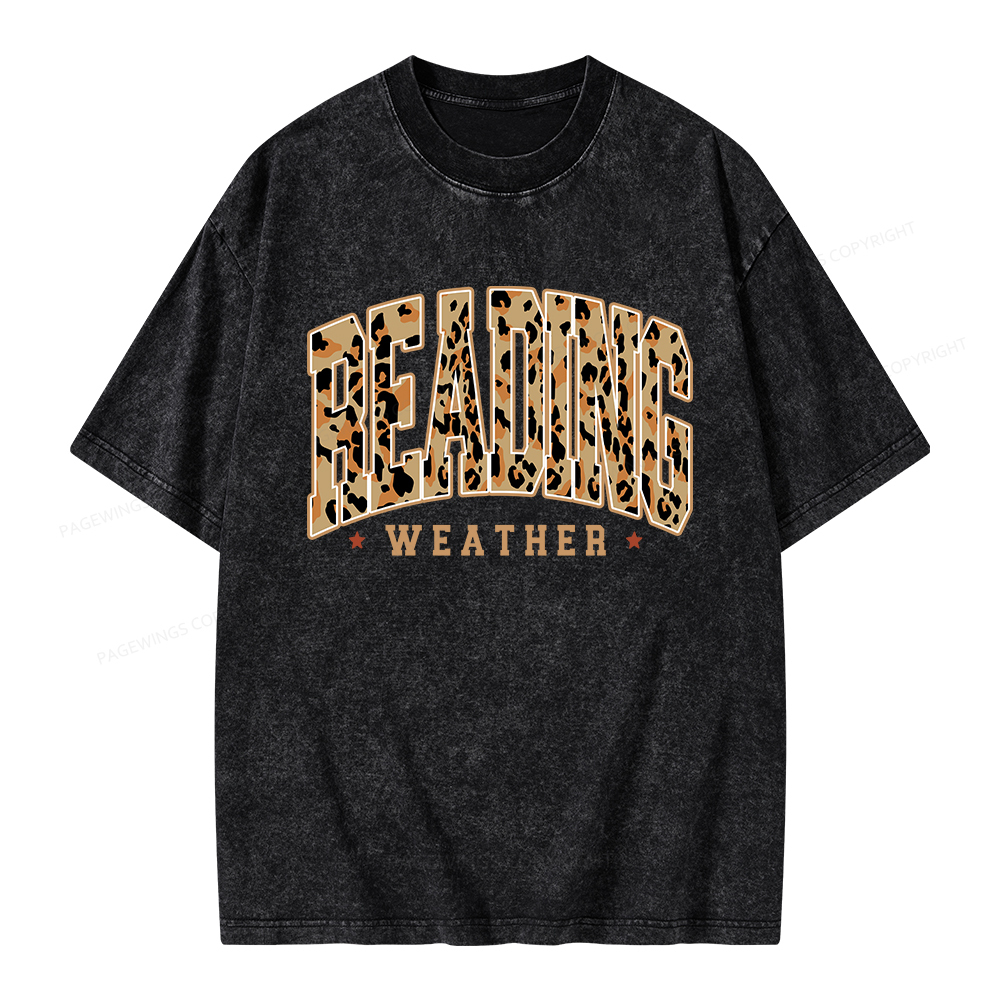 Pagewings Reading Unisex Washed T-shirt