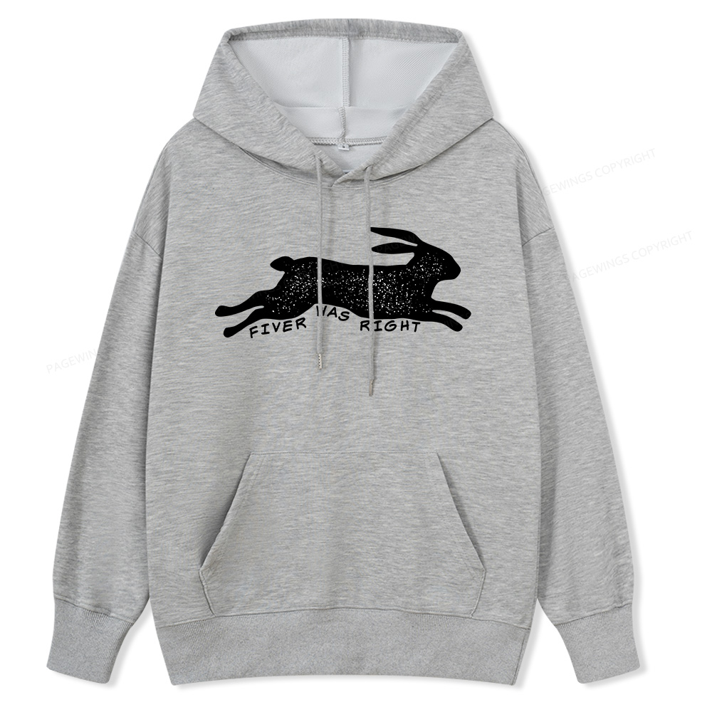 Pagewings Fiver Was Right Unisex Classic Hoodie