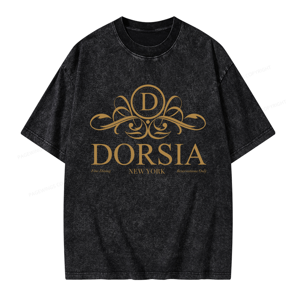 Pagewings Dorsia Unisex Washed T-shirt