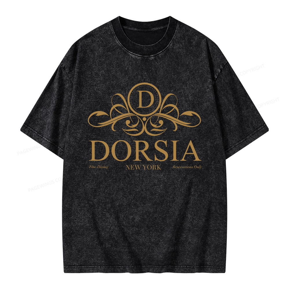 Pagewings Dorsia Unisex Washed T-shirt
