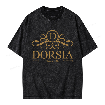 Pagewings Dorsia Unisex Washed T-shirt