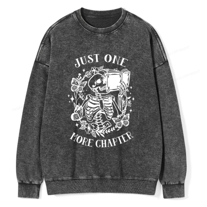 Pagewings Book Lover Shirt, Reading Shirt Unisex Washed Sweatshirt