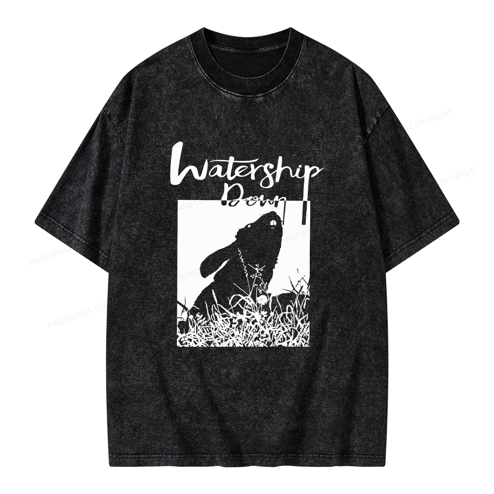 Pagewings Watership Unisex Washed T-shirt