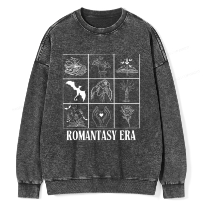 Pagewings Romantasy Era Book Shirt Comfort Colors t-shirt Unisex Washed Sweatshirt