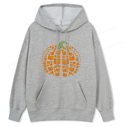 Pagewings Thanksgiving Book Pumpkin Unisex Classic Hoodie