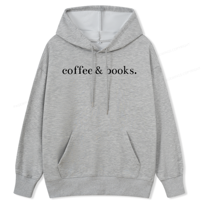 Pagewings Coffee & Books Are All my favorites Unisex Classic Hoodie