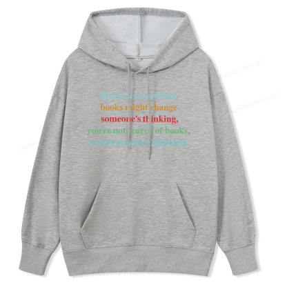 Pagewings Censorship Social Justice Shirt Booktrovert Unisex Classic Hoodie