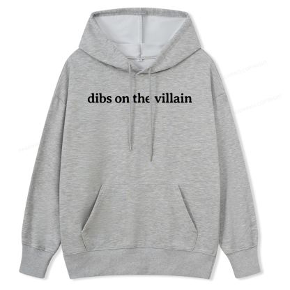 Pagewings Dibs On The Villain Unisex Classic Hoodie
