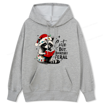 Pagewings Cute But Feral Unisex Classic Hoodie