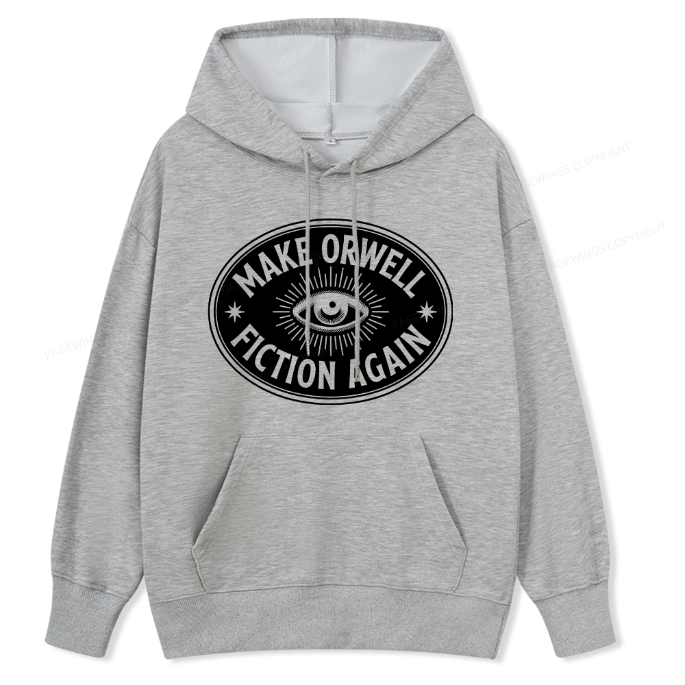 Pagewings Make Orwell Fiction Again Unisex Classic Hoodie