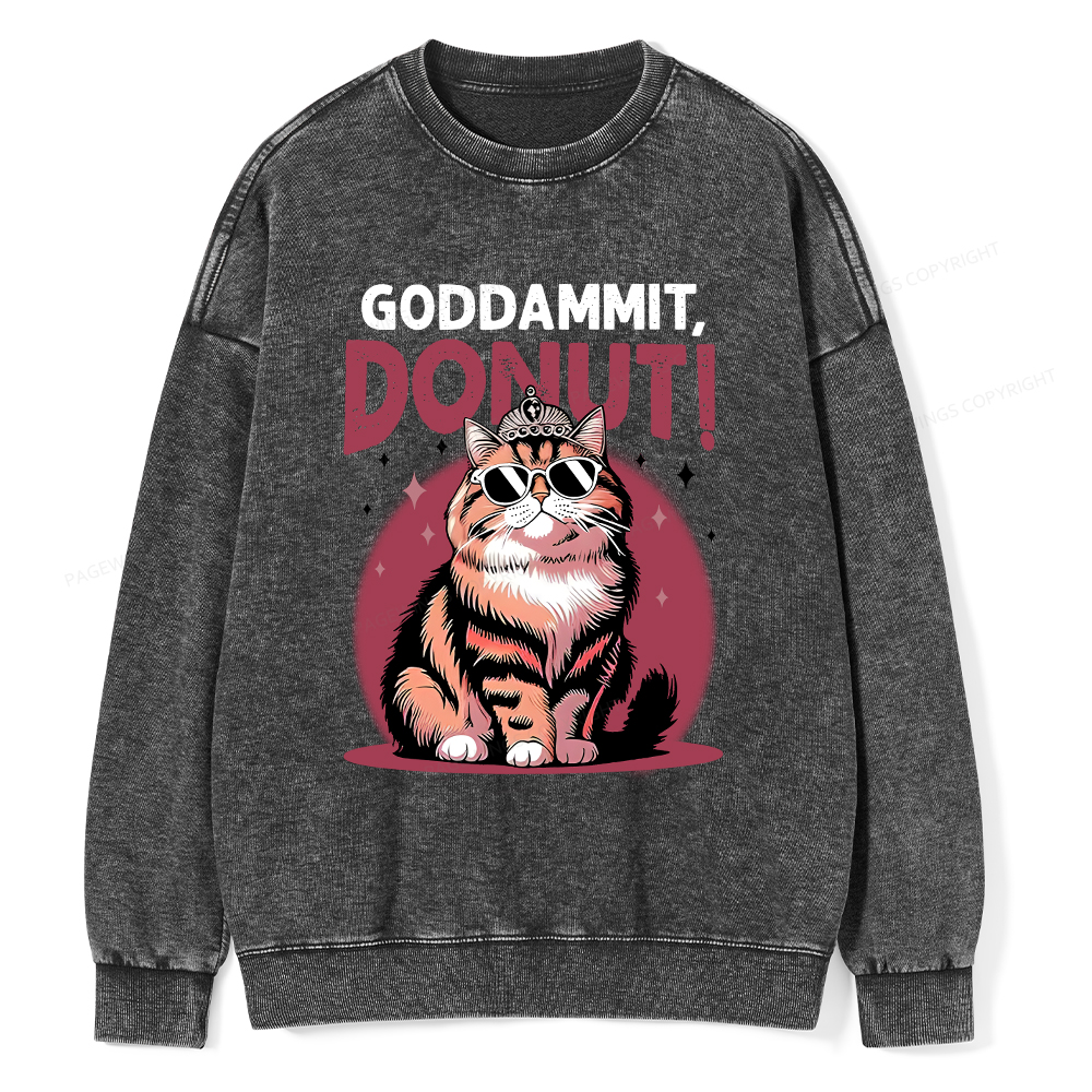 Pagewings Princess Sci-Fi Book Lover Unisex Washed Sweatshirt