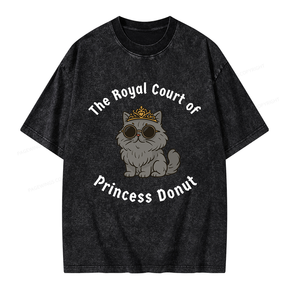 Pagewings The Royal Court Unisex Washed T-shirt
