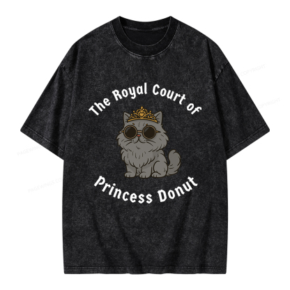 Pagewings The Royal Court Unisex Washed T-shirt