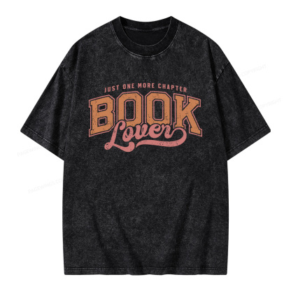 Pagewings One More Chapter Unisex Washed T-shirt