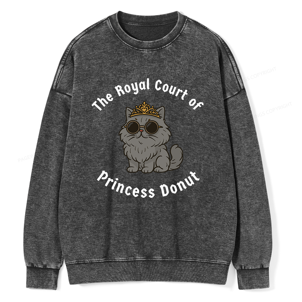 Pagewings The Royal Court Unisex Washed Sweatshirt