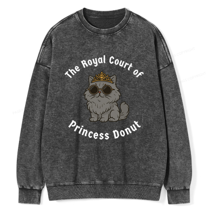 Pagewings The Royal Court Unisex Washed Sweatshirt