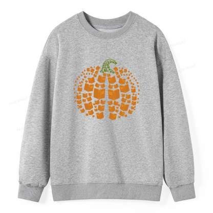 Pagewings Thanksgiving Book Pumpkin Unisex Classic Sweatshirt