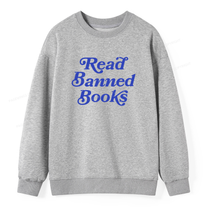 Pagewings Read Banned Books Unisex Classic Sweatshirt