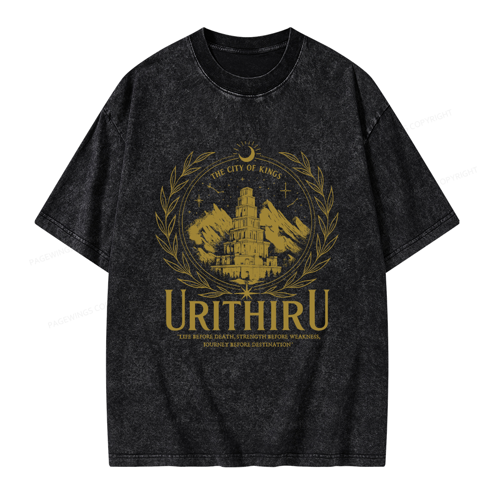 Pagewings Urithiru Unisex Washed T-shirt