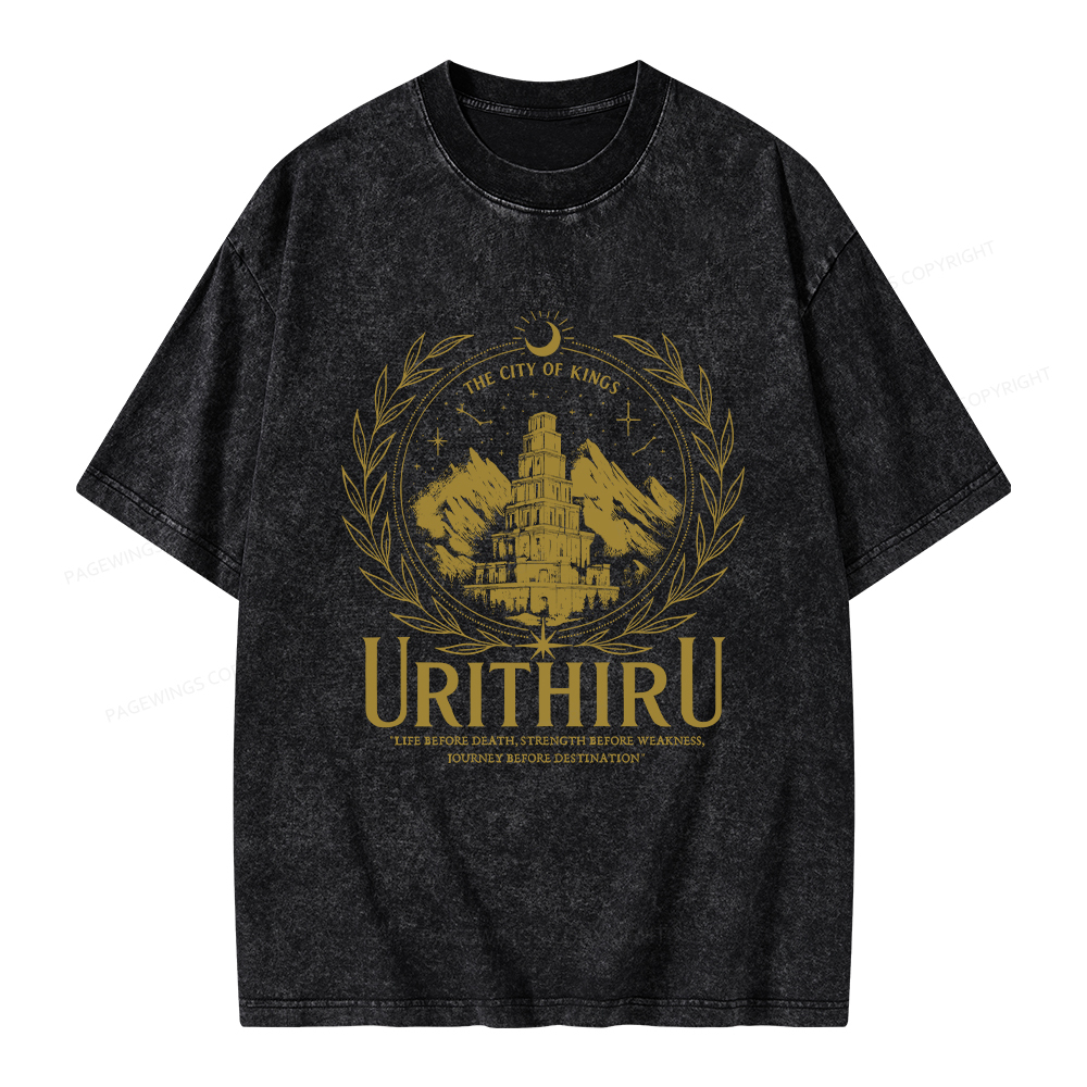 Pagewings Urithiru Unisex Washed T-shirt