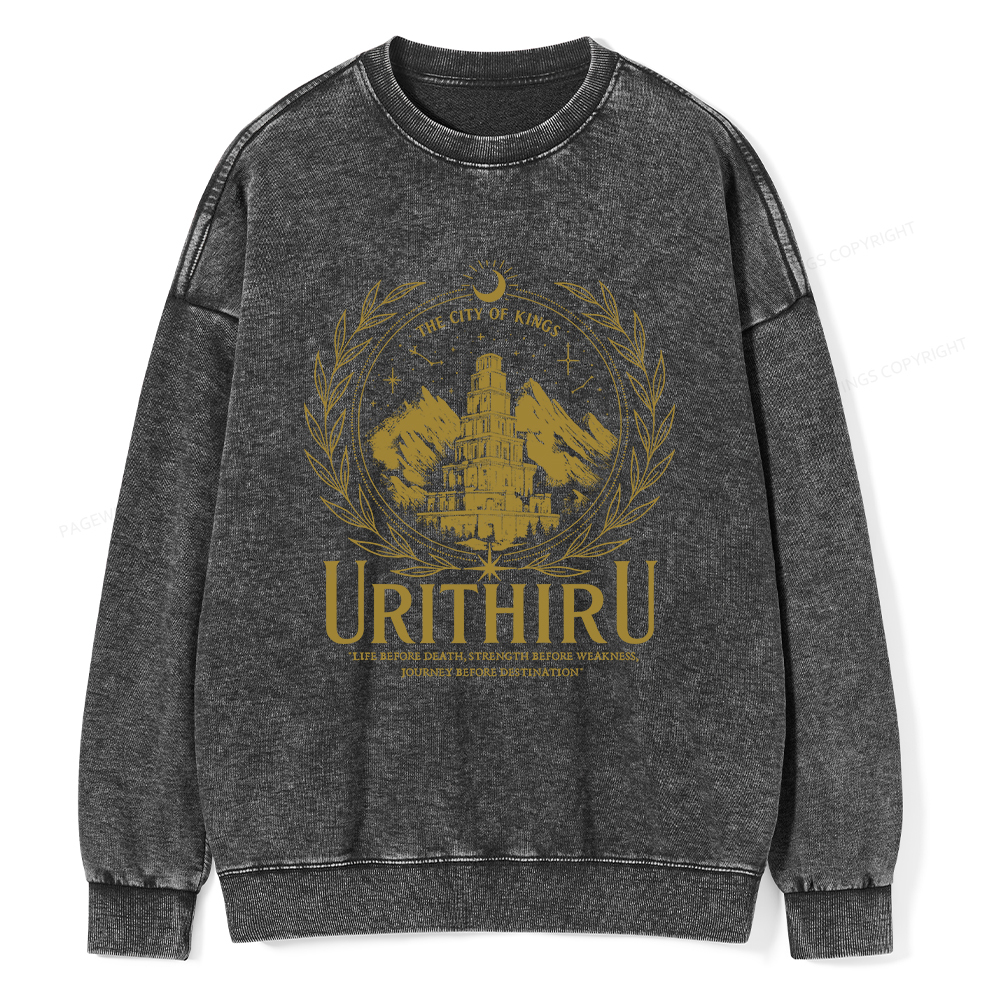 Pagewings Urithiru Unisex Washed Sweatshirt