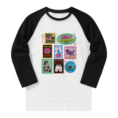 Pagewings New Achievement Long Sleeve Raglan T-shirt