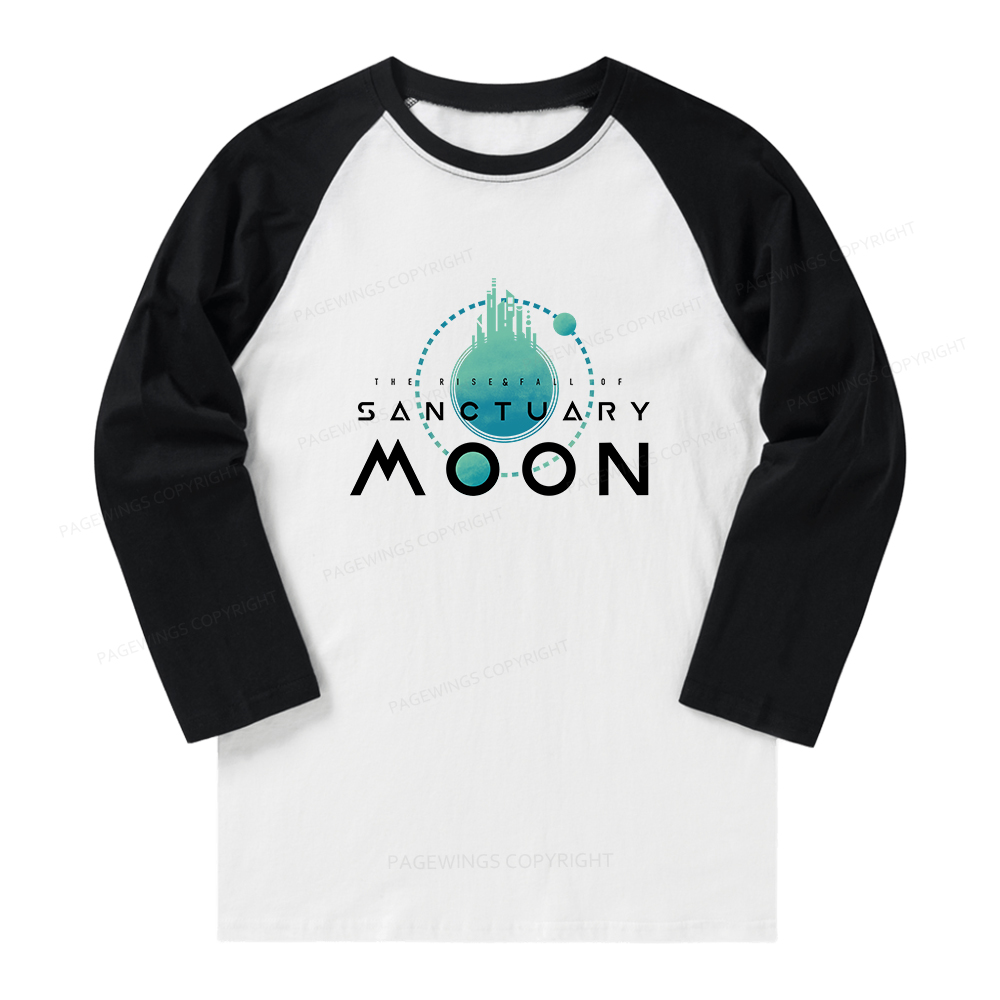 Pagewings Sanctuary Moon Long Sleeve Raglan T-shirt