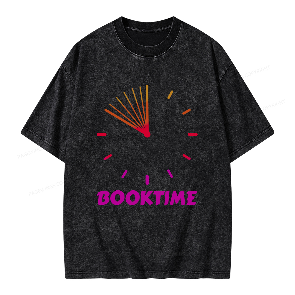Pagewings Booktime Unisex Washed T-shirt