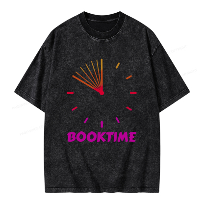 Pagewings Booktime Unisex Washed T-shirt