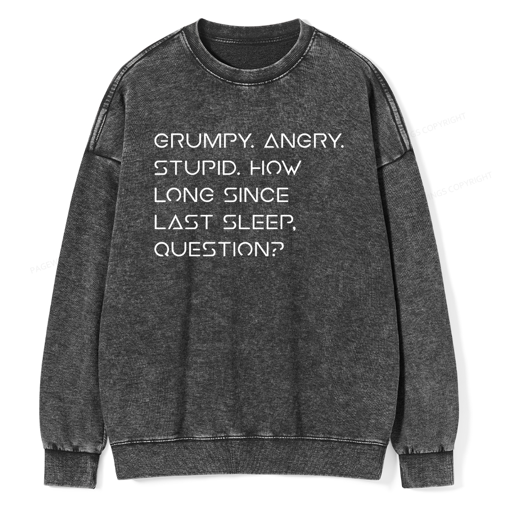 Pagewings Sci-Fi Lover Unisex Washed Sweatshirt