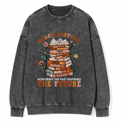 Pagewings The Future Shirt Unisex Washed Sweatshirt