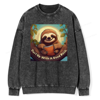 Pagewings Book love T-Shirts Unisex Washed Sweatshirt