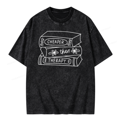 Pagewings Funny Bookish Unisex Pullover Sweater  Unisex Washed T-shirt