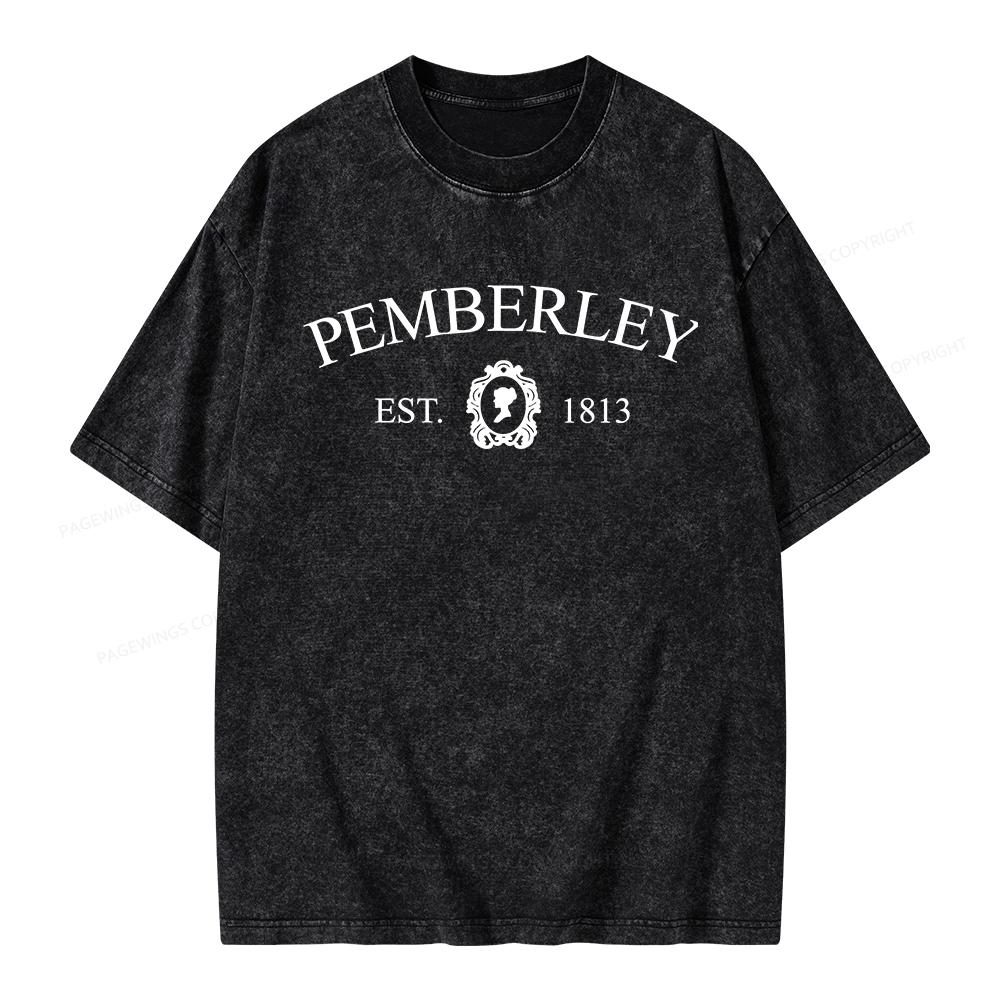 Pagewings Pemberley Unisex Washed T-shirt