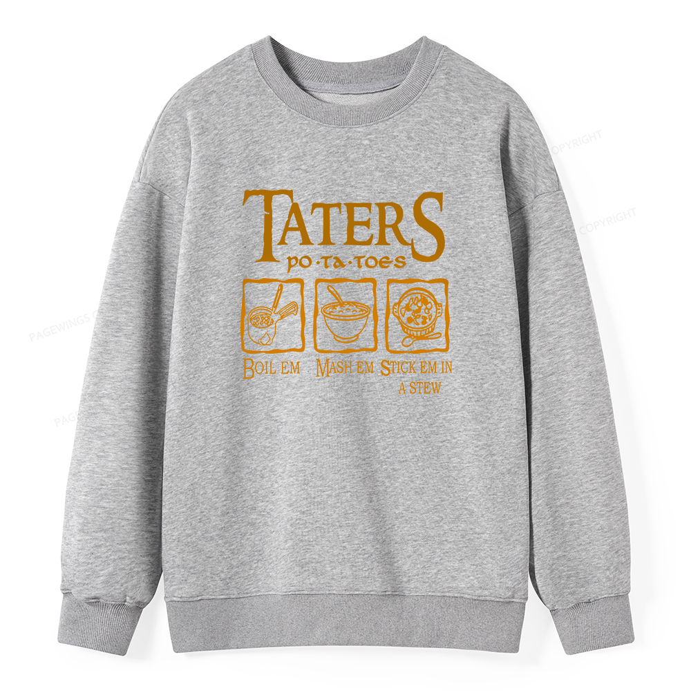 Pagewings Taters PoTaToes Unisex Classic Sweatshirt