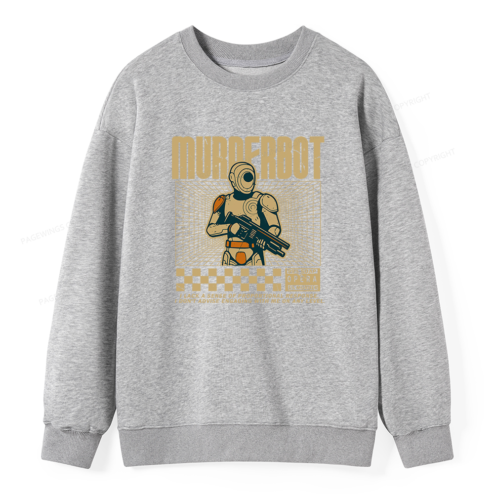 Pagewings Sci-Fiction Robot Hobby Unisex Classic Sweatshirt