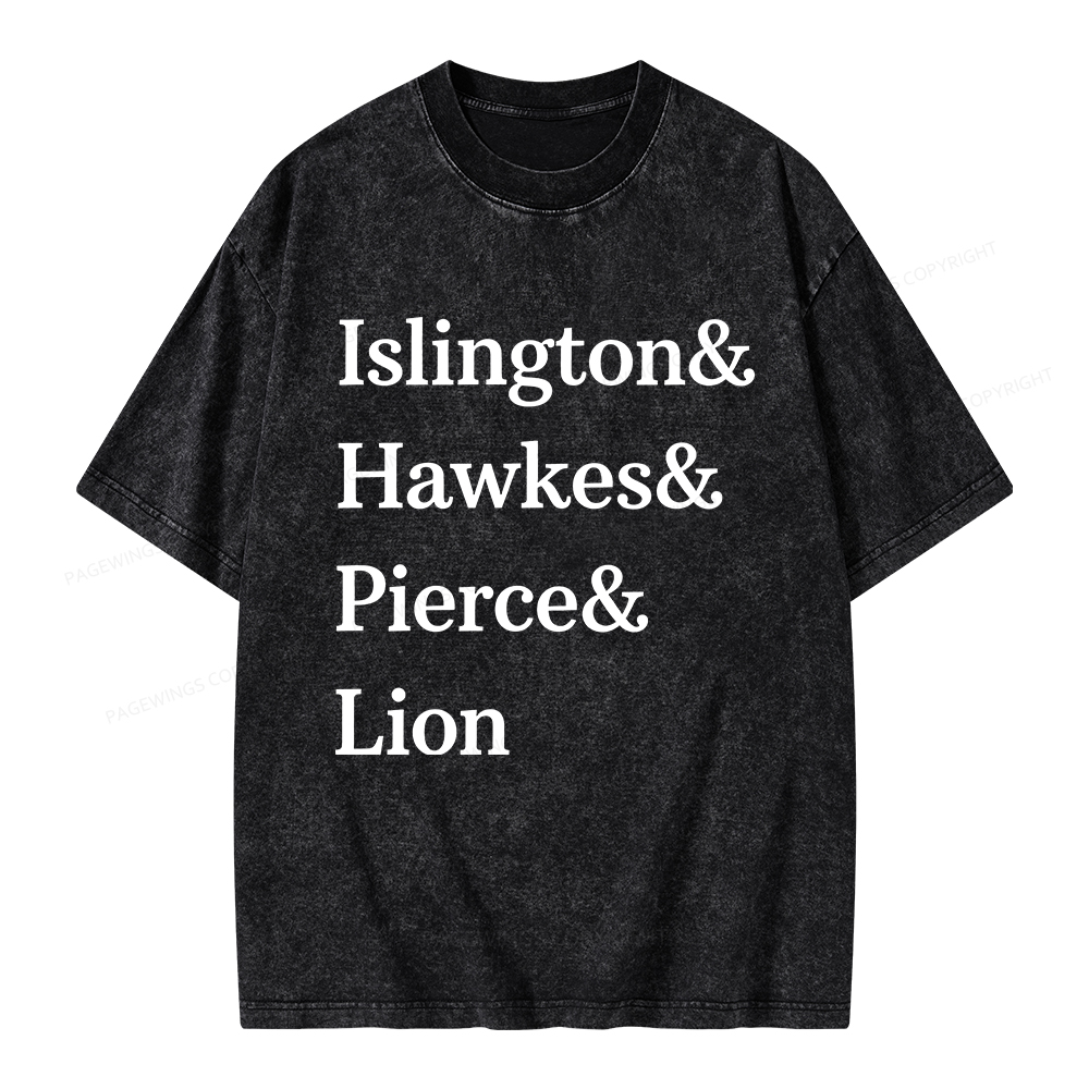 Pagewings Bookish Fan Unisex Washed T-shirt