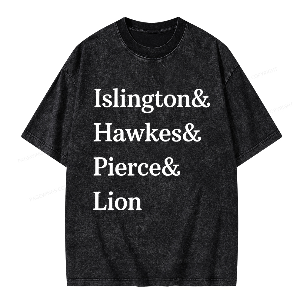 Pagewings Bookish Fan Unisex Washed T-shirt