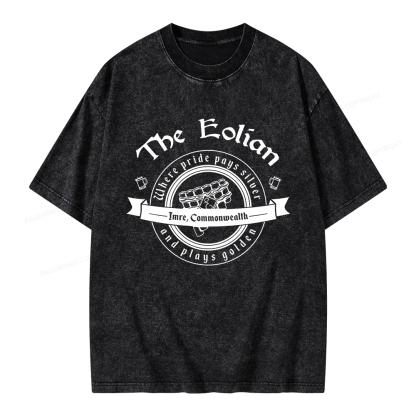 Pagewings Eolian Bar Unisex Washed T-shirt
