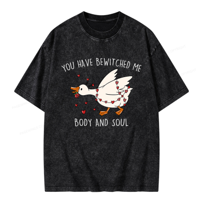 Pagewings You Have Bewitched Me Body And Soul Unisex Washed T-shirt