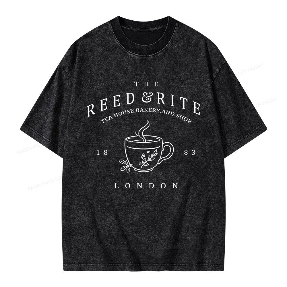Pagewings Reed Rite Unisex Washed T-shirt