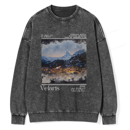 Pagewings Velaris Unisex Washed Sweatshirt