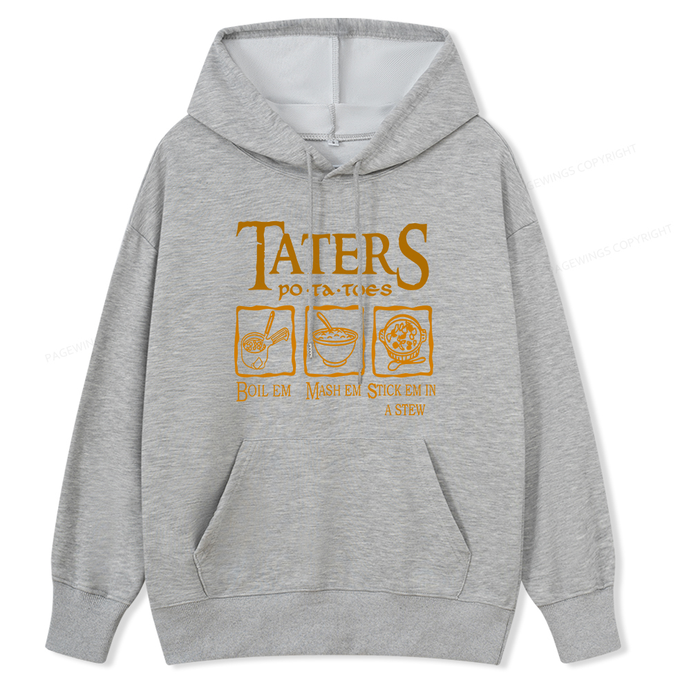 Pagewings Taters PoTaToes Unisex Classic Hoodie
