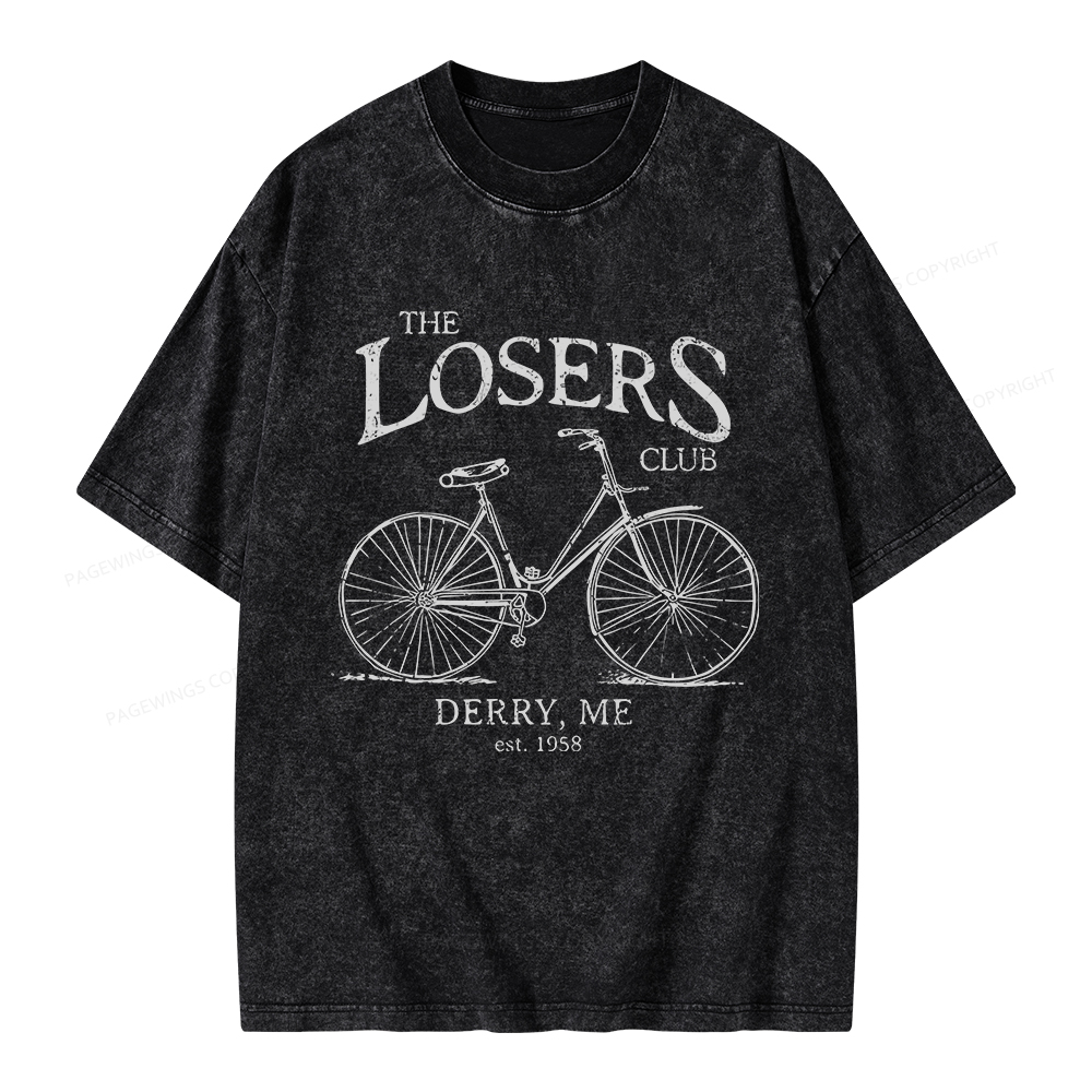 Pagewings The Losers Club Unisex Washed T-shirt