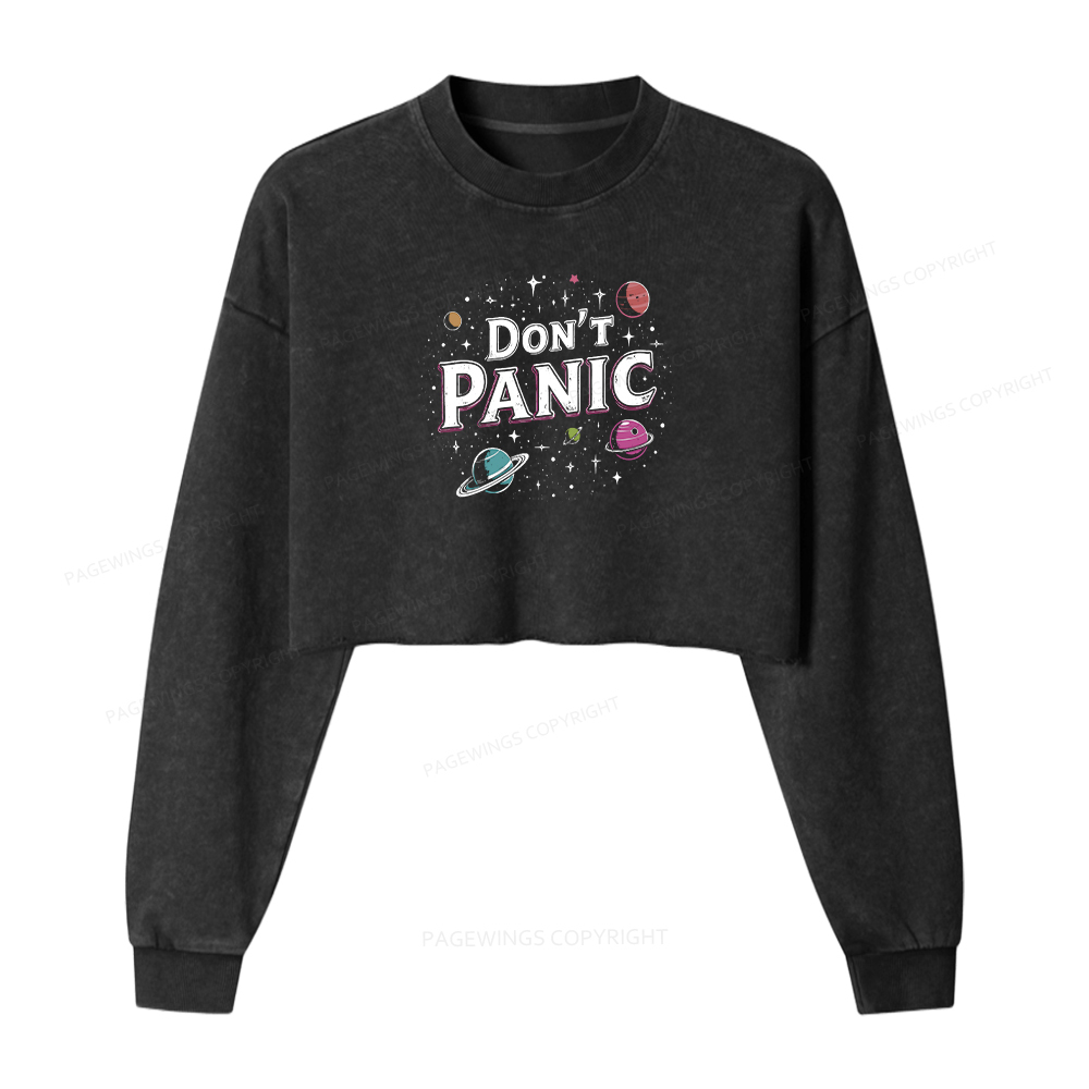 Pagewings Don't Panic Shirt Sweatshirt